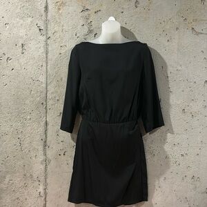 NWT Charlie Jade Dress Black Contoured Back Mini Dress - Size Small